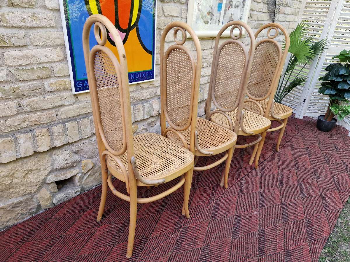Vintažinės bukmedžio Thonet kėdės Nr.17 - nuotraukos Nr. 24
