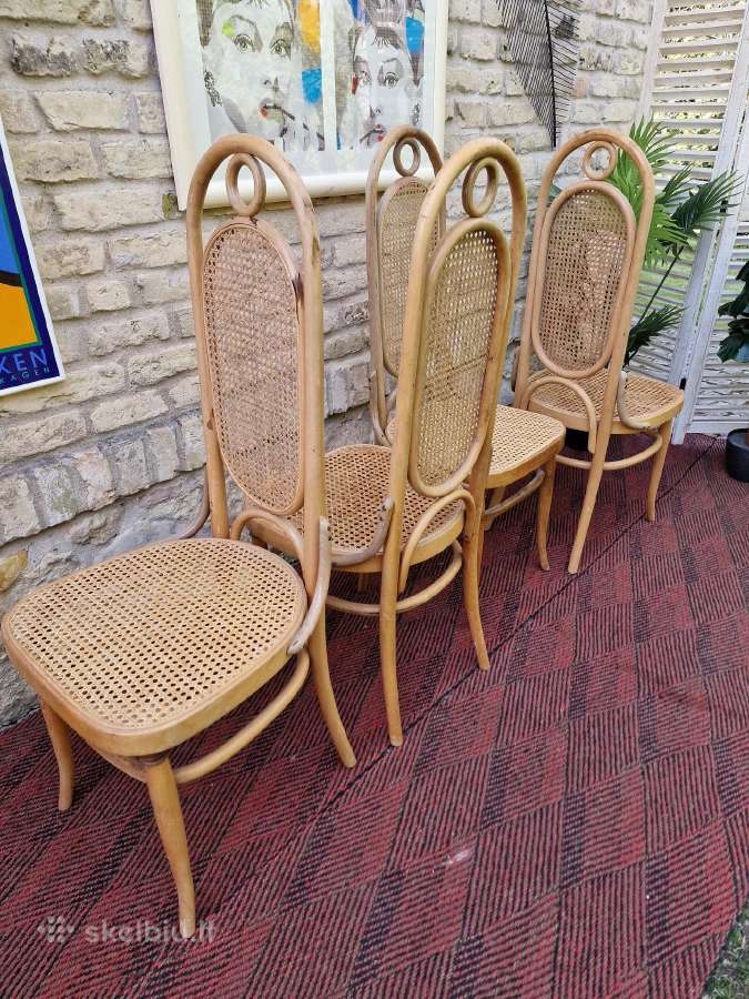 Vintažinės bukmedžio Thonet kėdės Nr.17 - nuotraukos Nr. 25
