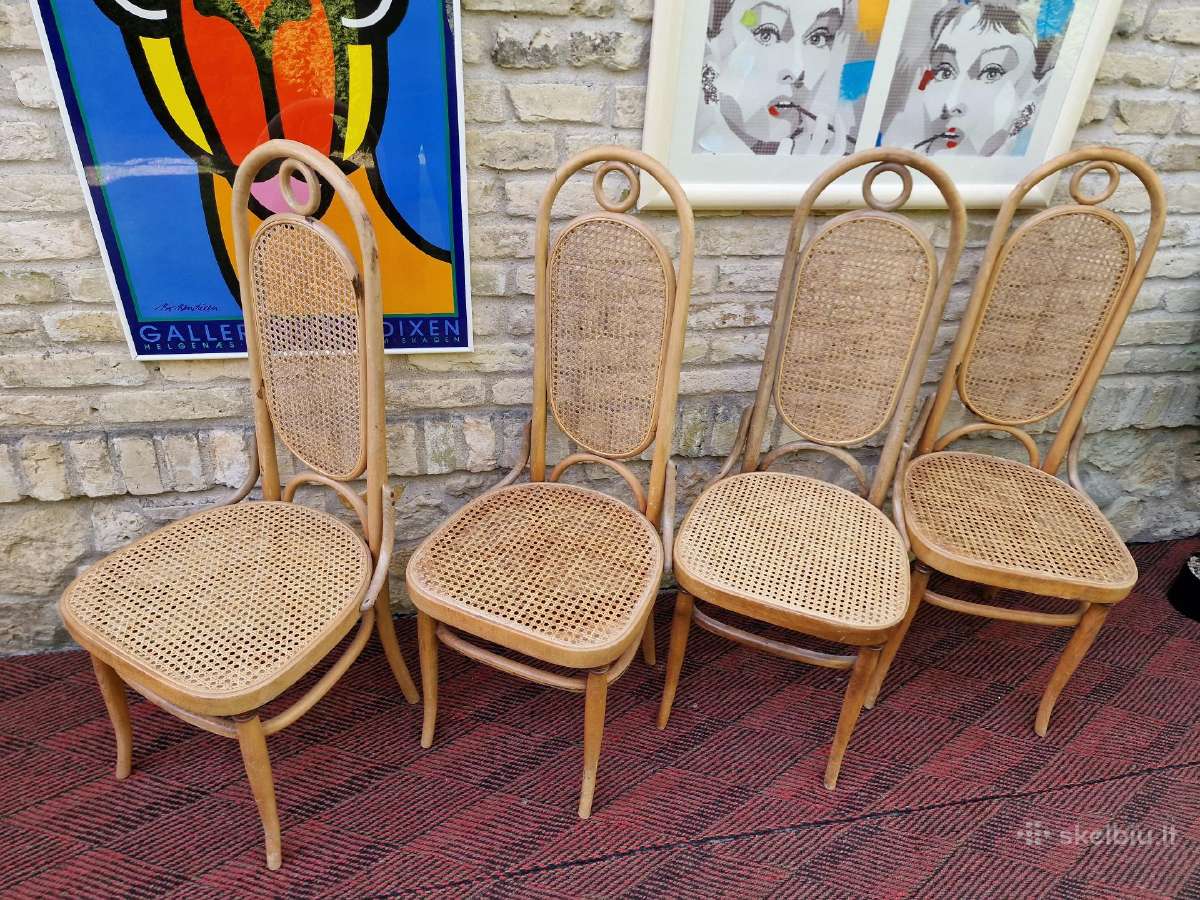 Vintažinės bukmedžio Thonet kėdės Nr.17 - nuotraukos Nr. 30