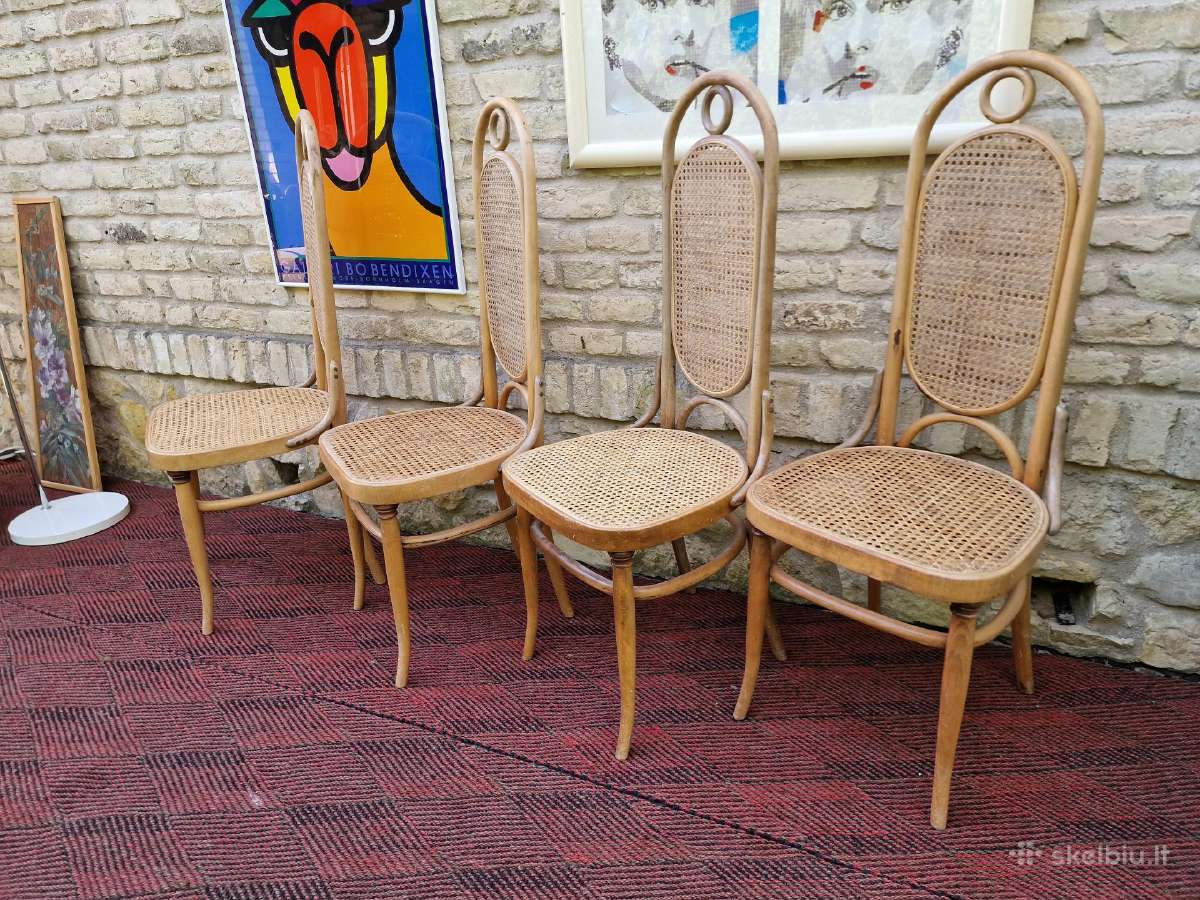 Vintažinės bukmedžio Thonet kėdės Nr.17 - nuotraukos Nr. 32