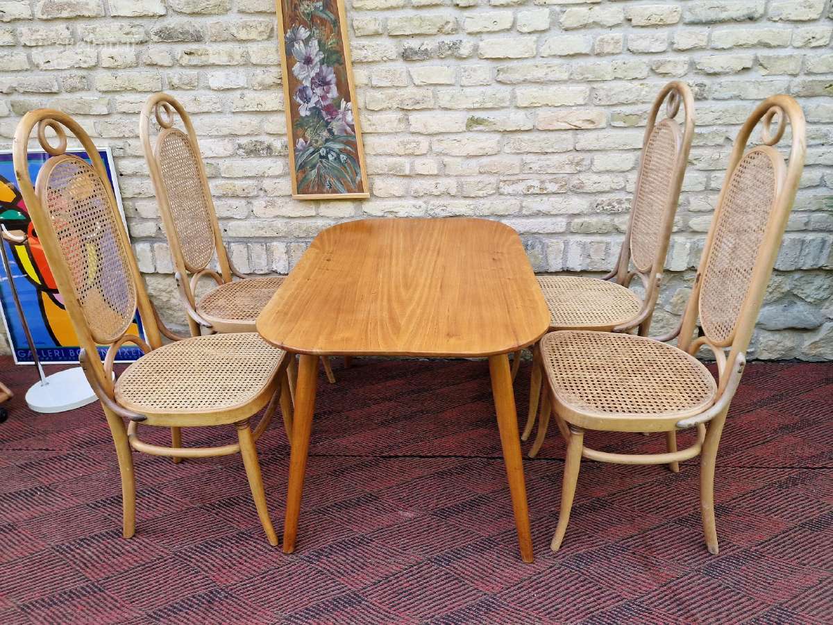 Vintažinės bukmedžio Thonet kėdės Nr.17 - nuotraukos Nr. 35