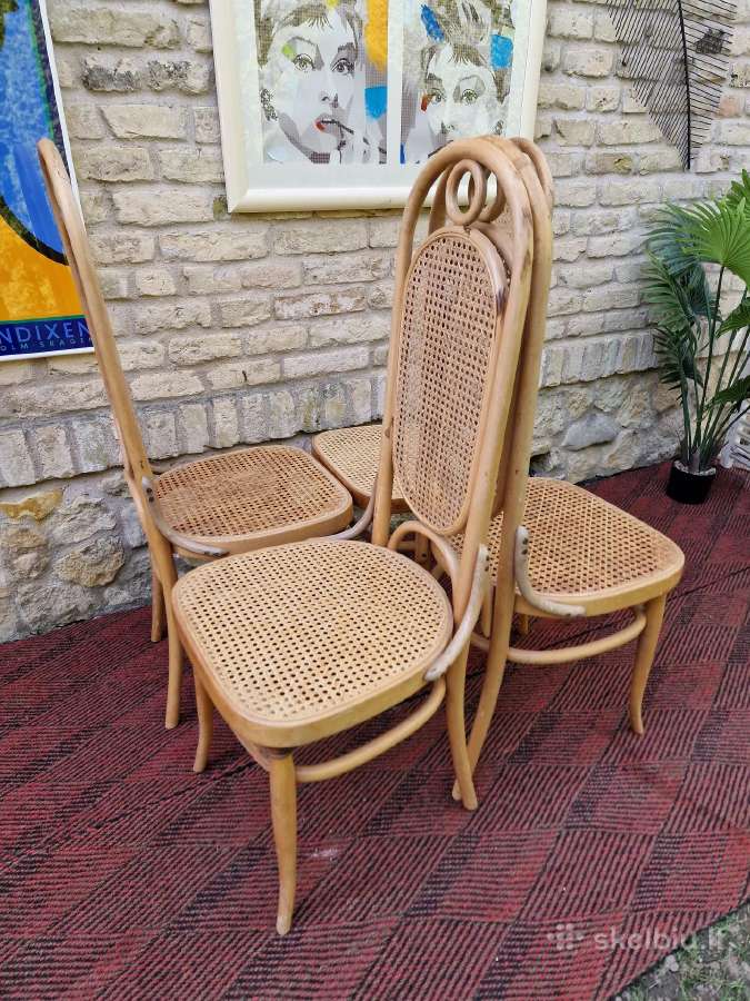 Vintažinės bukmedžio Thonet kėdės Nr.17 - nuotraukos Nr. 37