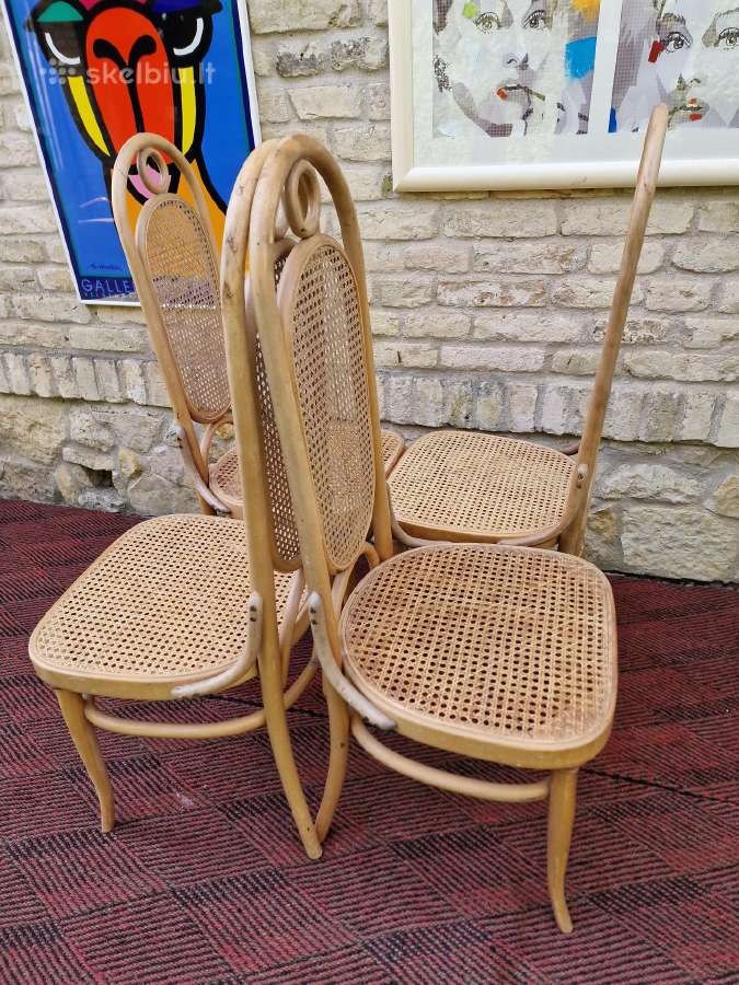 Vintažinės bukmedžio Thonet kėdės Nr.17 - nuotraukos Nr. 38