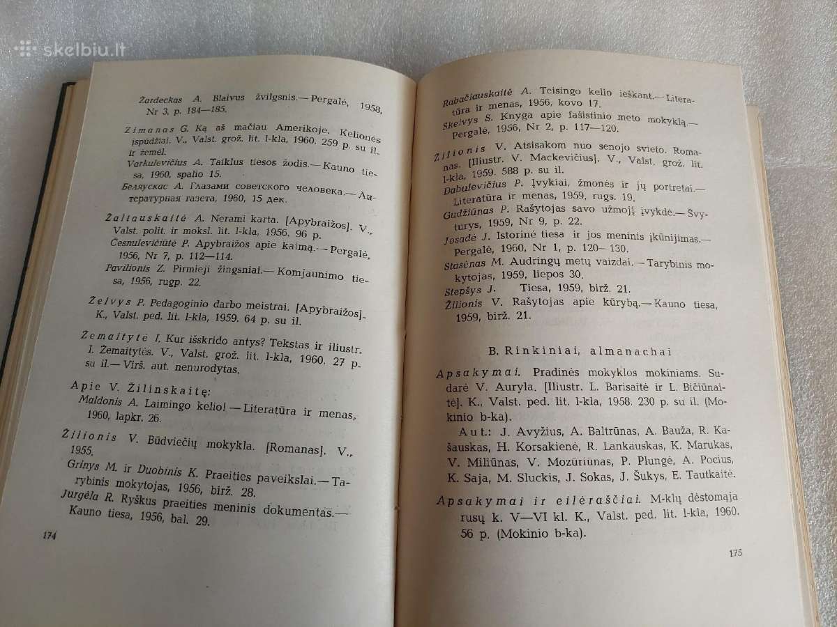 Tarybinė lietuvių literatūra ir kritika 1956-1960 - nuotraukos Nr. 4