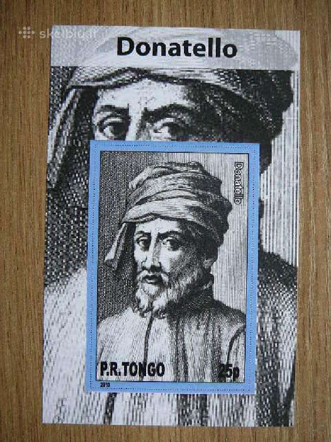 Donatello Daile Tonga 2010 Mnh tn78