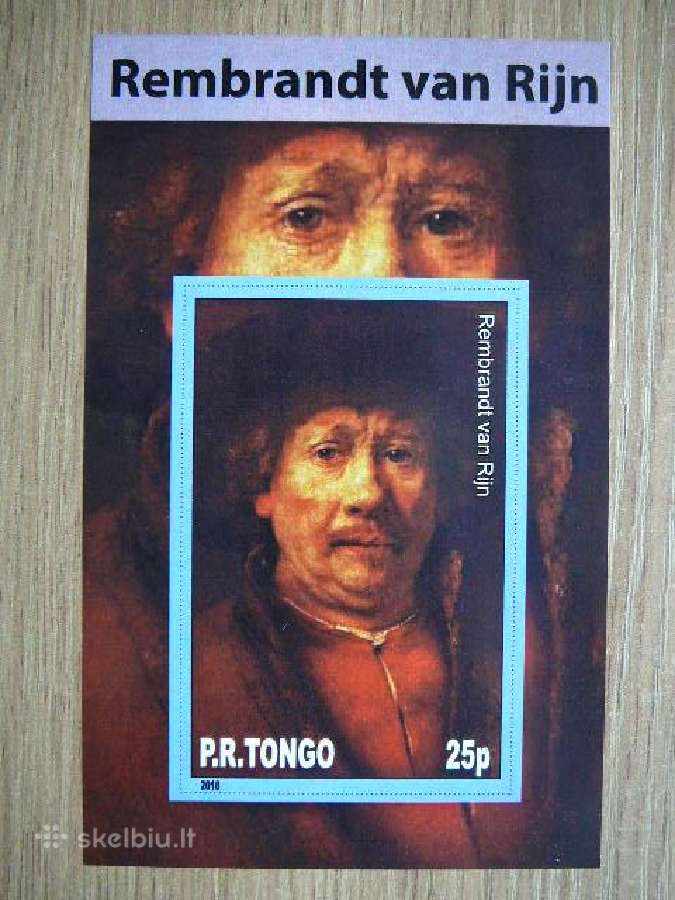 Rembrantas Daile Tonga 2010 Mnh tn79