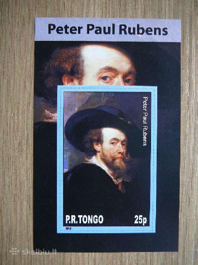 P. Rubensas Daile Tonga 2010 Mnh tn80