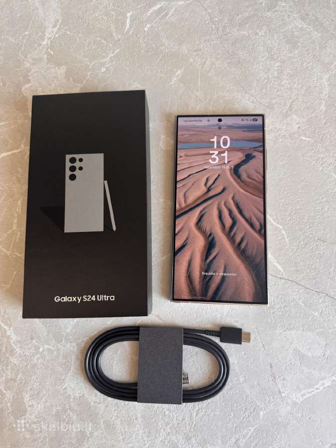 Parduodamas puikios būklės Samsung Galaxy S24 Ultr