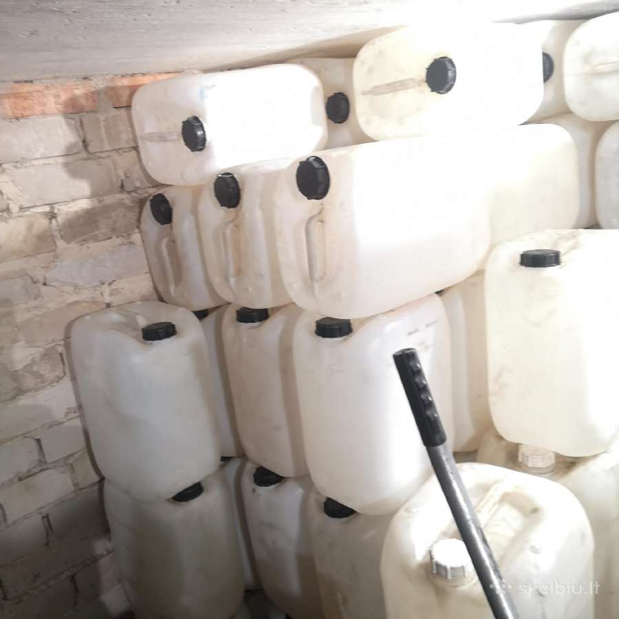 Kanistros nuo dyzelino 20l