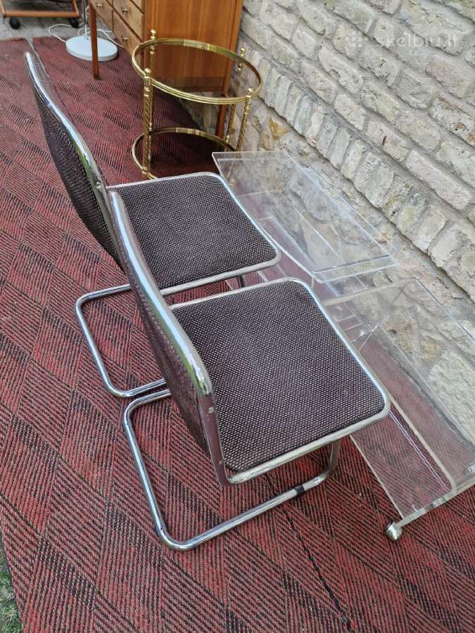 Vintažinės mid century Bauhaus st.konsolinės kėdės - nuotraukos Nr. 6