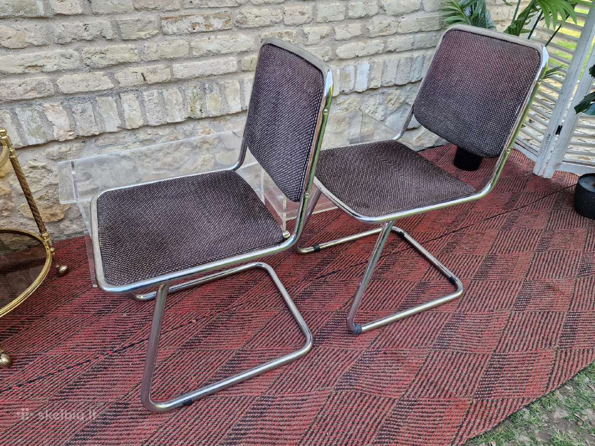 Vintažinės mid century Bauhaus st.konsolinės kėdės - nuotraukos Nr. 8