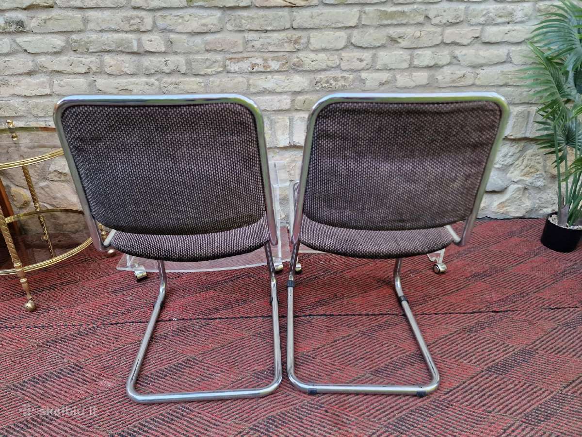 Vintažinės mid century Bauhaus st.konsolinės kėdės - nuotraukos Nr. 14