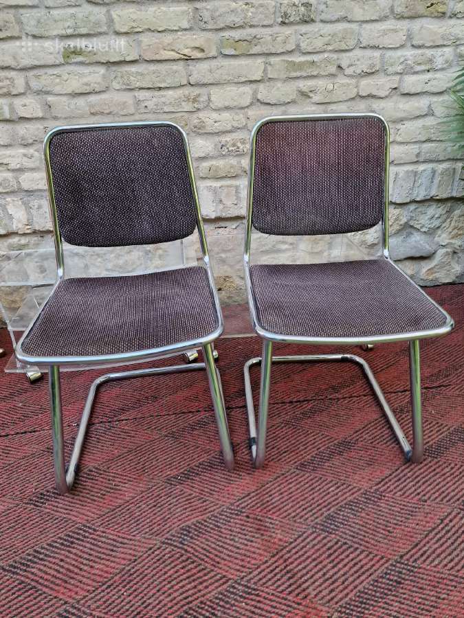 Vintažinės mid century Bauhaus st.konsolinės kėdės - nuotraukos Nr. 17