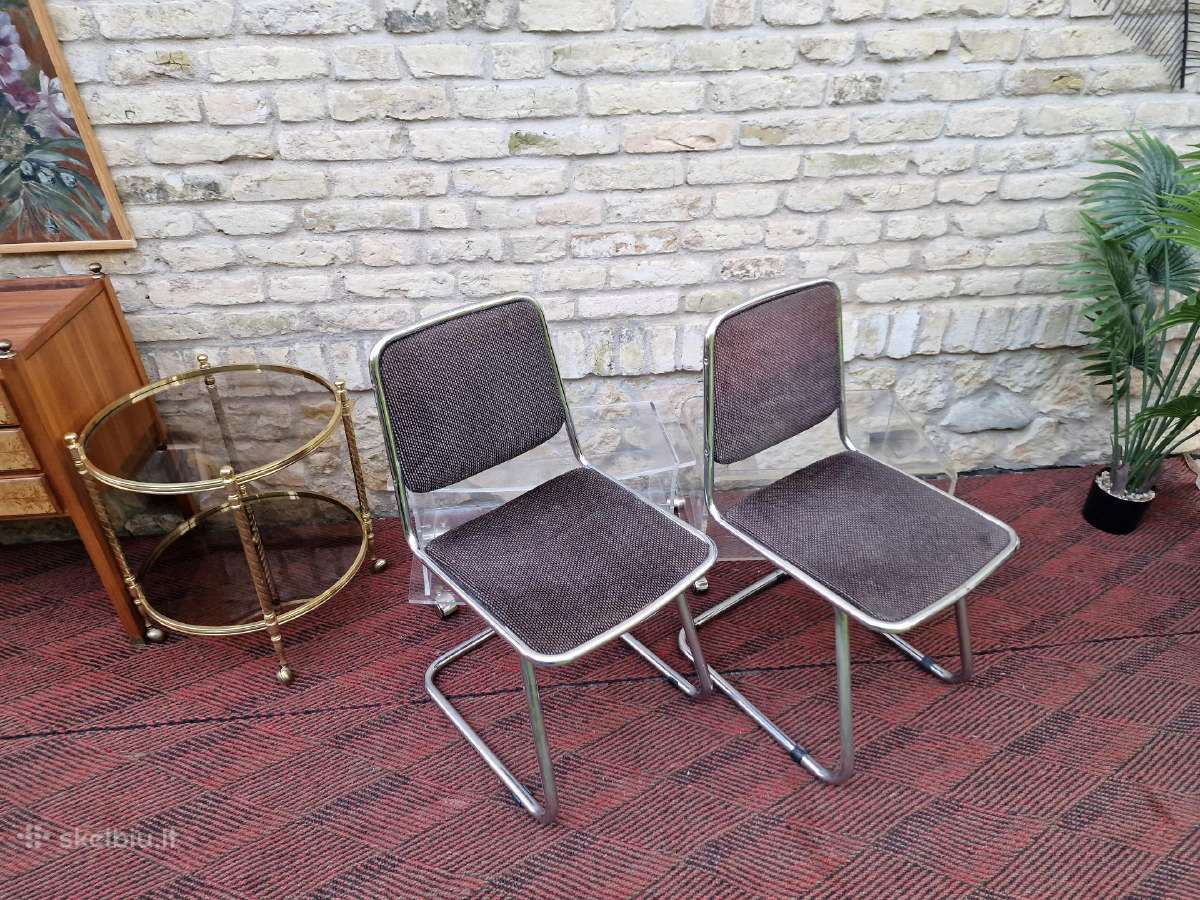 Vintažinės mid century Bauhaus st.konsolinės kėdės - nuotraukos Nr. 22