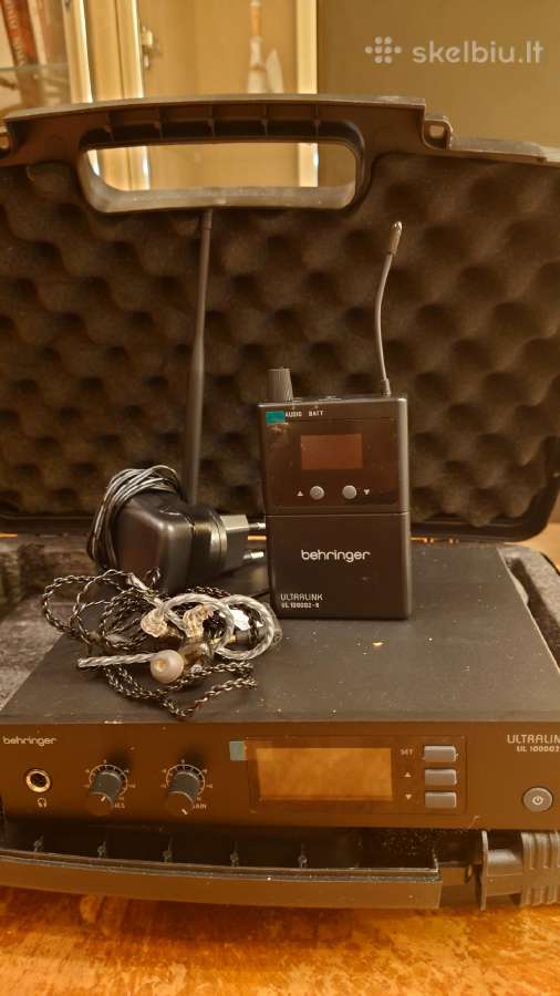 Belaidė in-ear sistema Behringer Ul1000g2