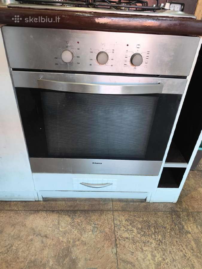 Integruojama elektrinė orkaitė "Hansa"
