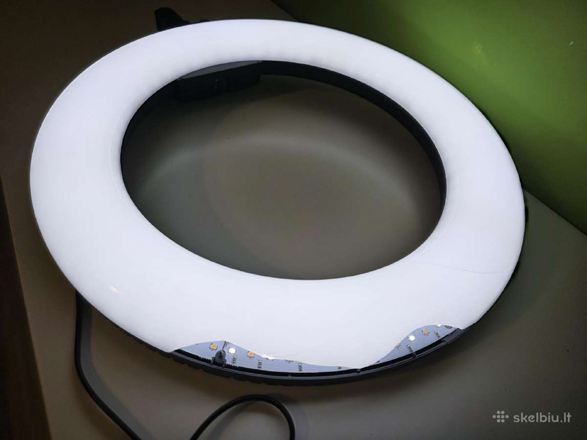 Žiedinė LED lempa - nuotraukos Nr. 13