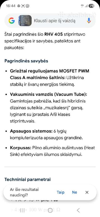 Holiwood usa A klasės lempinis stiprintuvas - nuotraukos Nr. 12