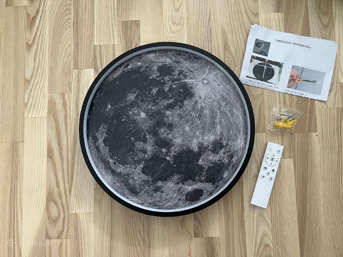 LED Mėnulio lempa 40 cm, 45w - nuotraukos Nr. 2