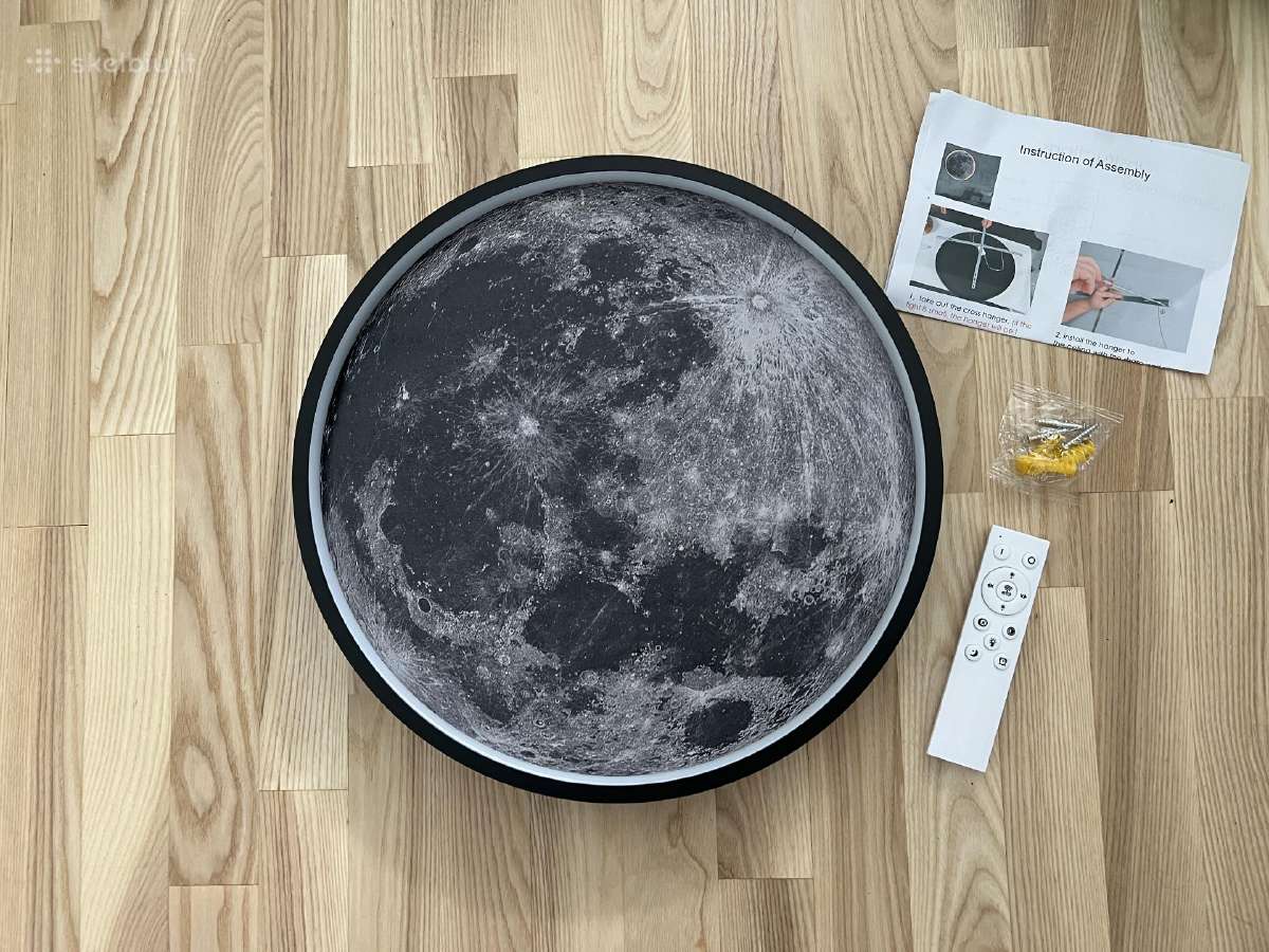 LED Mėnulio lempa 40 cm, 45w - nuotraukos Nr. 2