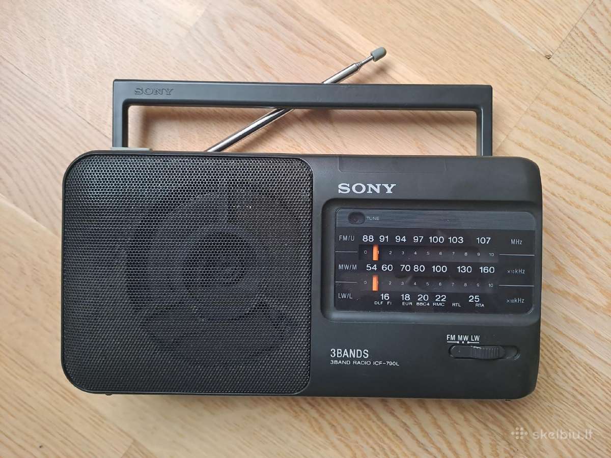 Nešiojamas radio imtuvas Sony