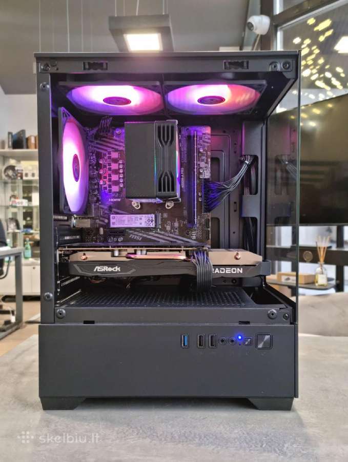 (R3) Kompiuteris Ryzen 5 5500/16/512/rx7600/w11 - nuotraukos Nr. 2