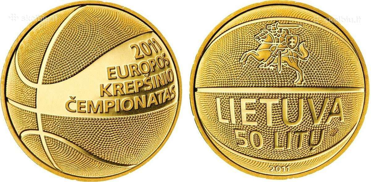 Lietuvos Banko auksinės monetos