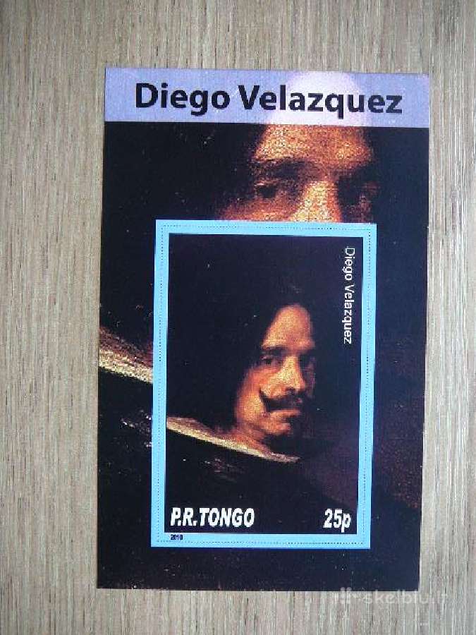 Diegas Velaskesas Daile Tonga 2010 Mnh tn82