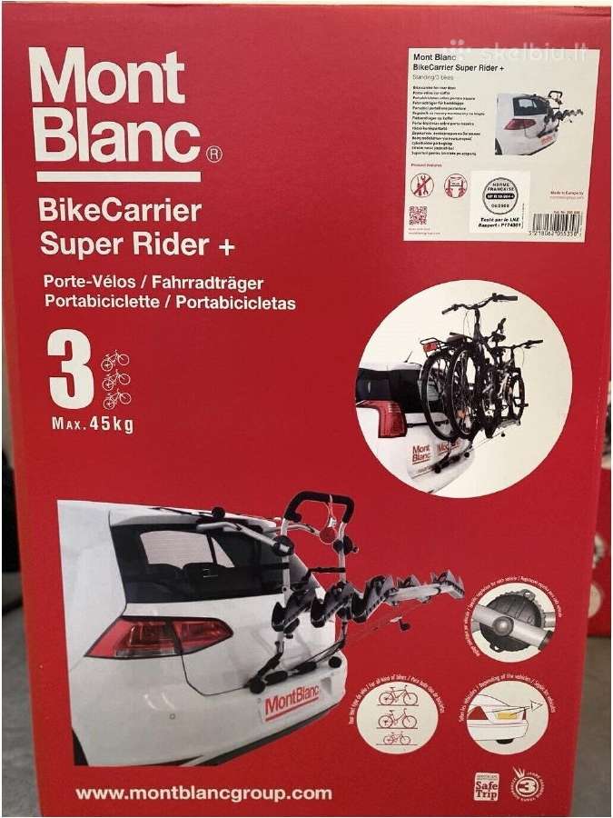 Montblanc Super Carrier Ride+ - dviračio laikiklis