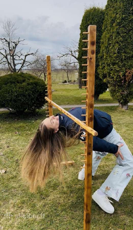 Lauko žaidimų Cornhole,golfo kopėtėlių,jenga nuoma - nuotraukos Nr. 14