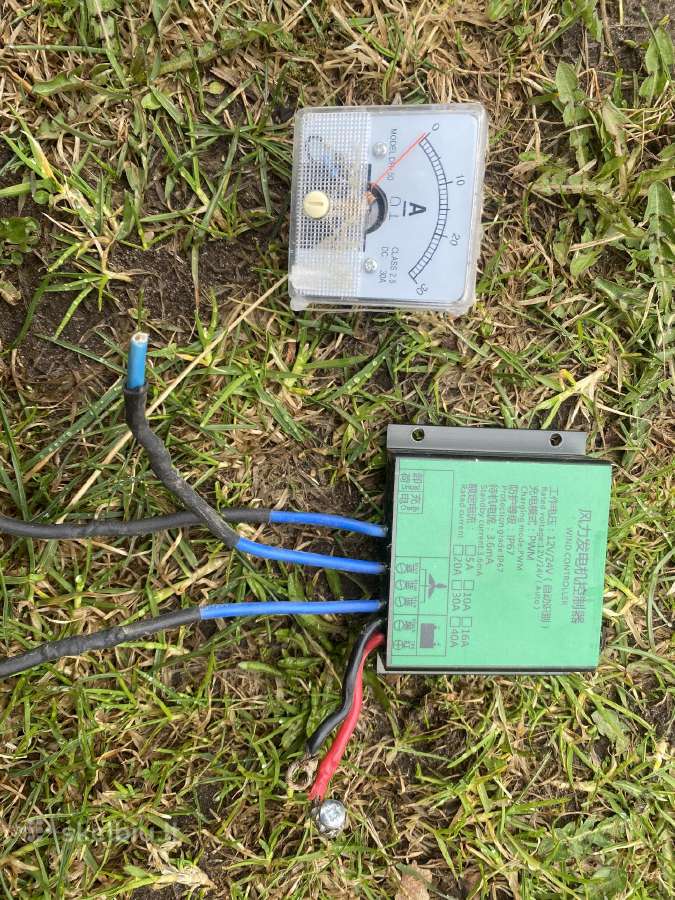 Parduodu kinietišką 24v, 800 W vėjo jėgainę 95€ - nuotraukos Nr. 3