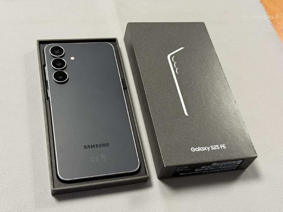 Samsung S25 Fe kaip naujas