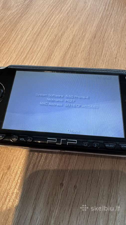 Atrištas su žaidimais Sony PSP+nauji priedai+32gb - nuotraukos Nr. 5