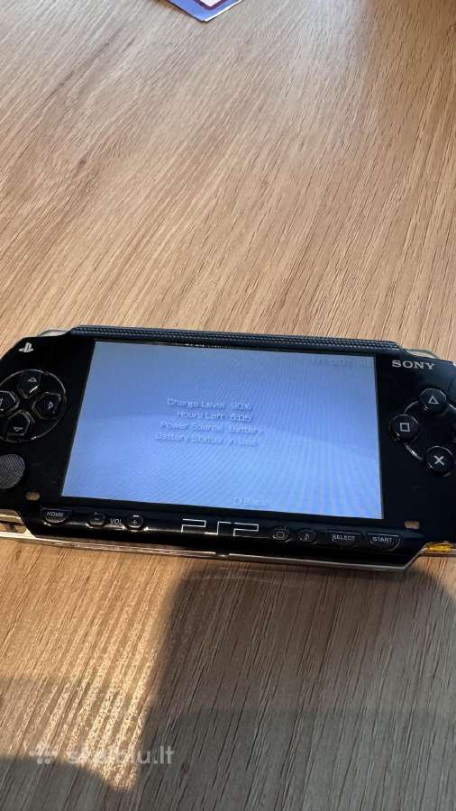 Atrištas su žaidimais Sony PSP+nauji priedai+32gb - nuotraukos Nr. 6
