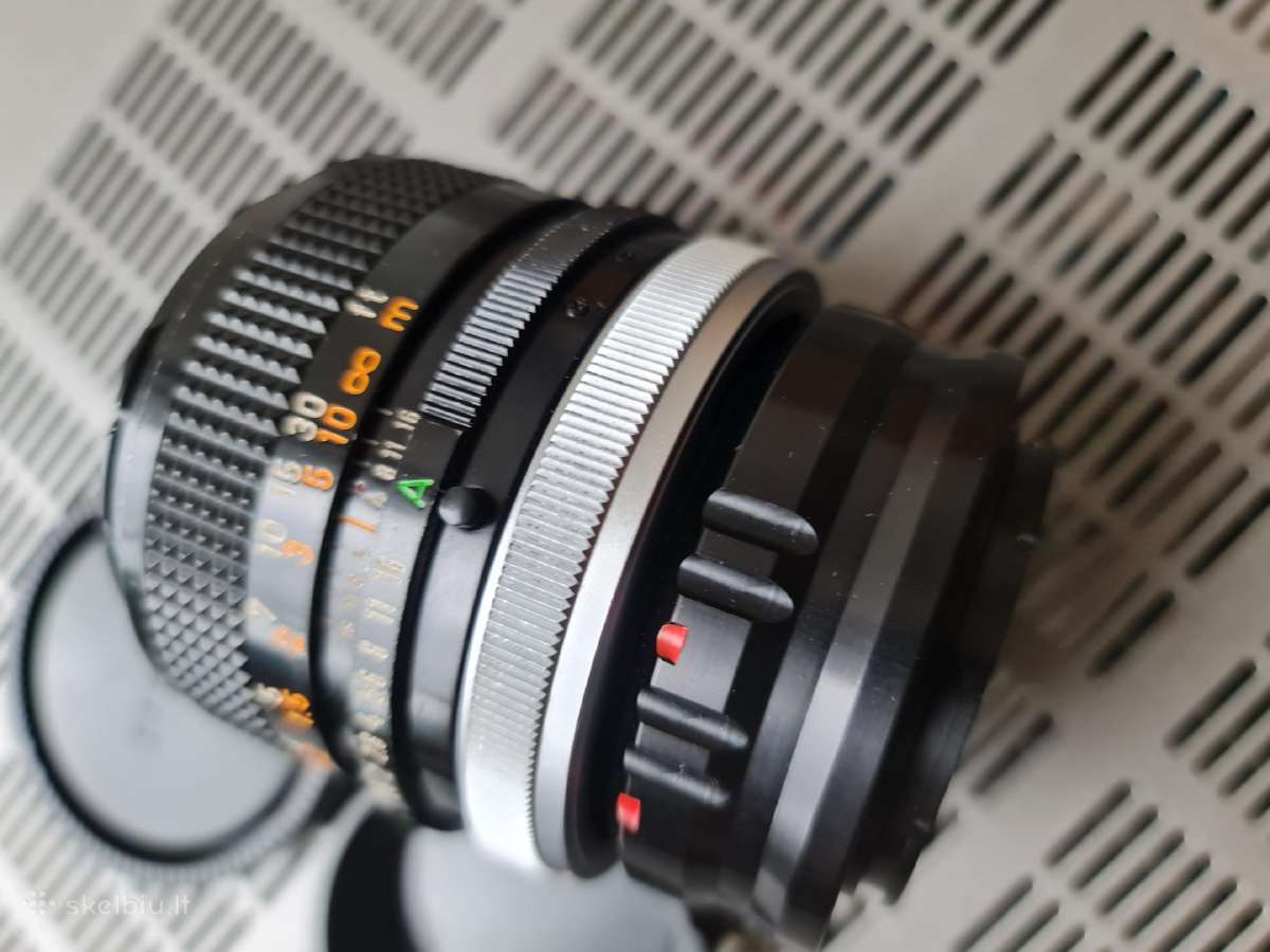 Canon Fd 50mm S.s.c f1.4 Sony E mount - nuotraukos Nr. 2