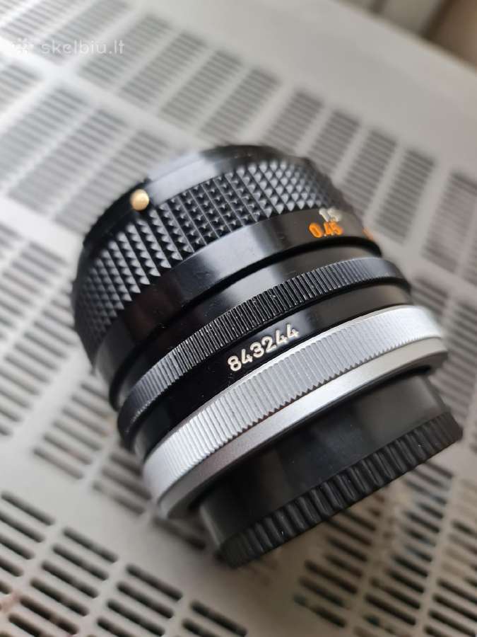 Canon Fd 50mm S.s.c f1.4 Sony E mount - nuotraukos Nr. 6