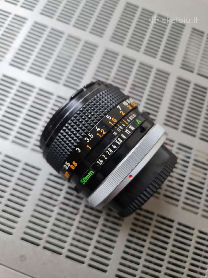 Canon Fd 50mm S.s.c f1.4 Sony E mount - nuotraukos Nr. 7
