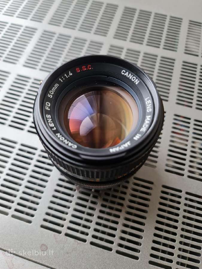 Canon Fd 50mm S.s.c f1.4 Sony E mount - nuotraukos Nr. 8