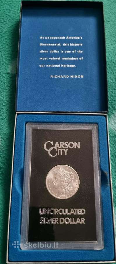 Morgan dollar 1883 Cc - nuotraukos Nr. 4