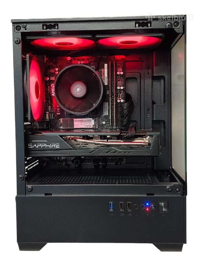Ryzen 5 5500 Rx 5700xt 8gb Nvme 512 GB +500gb HDD - nuotraukos Nr. 2