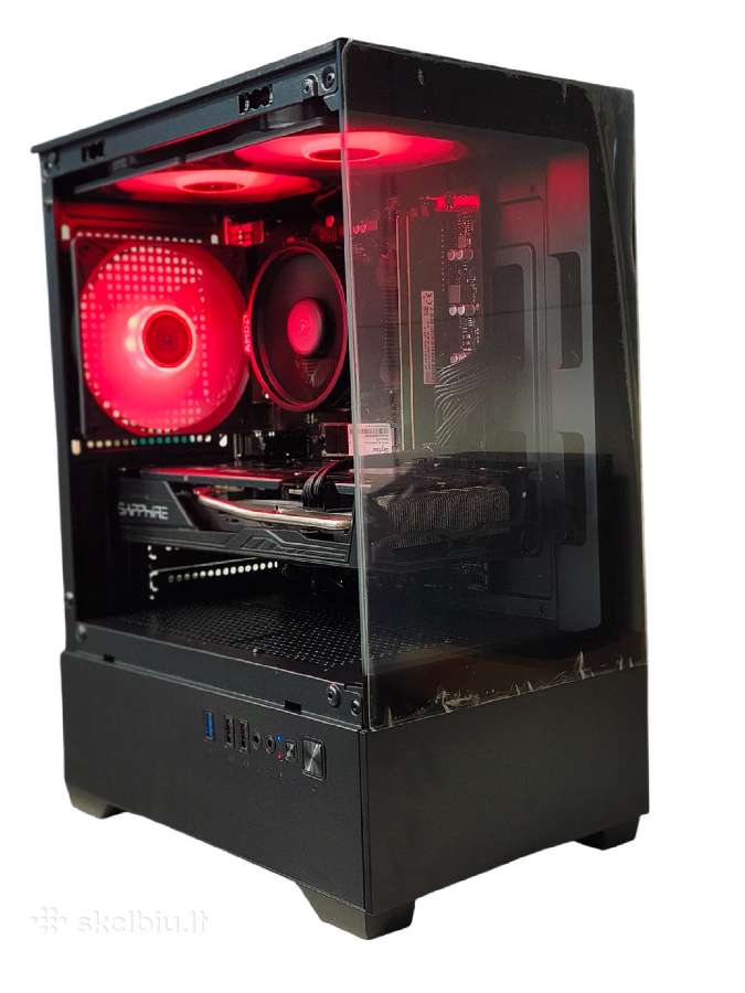 Ryzen 5 5500 Rx 5700xt 8gb Nvme 512 GB +500gb HDD - nuotraukos Nr. 4