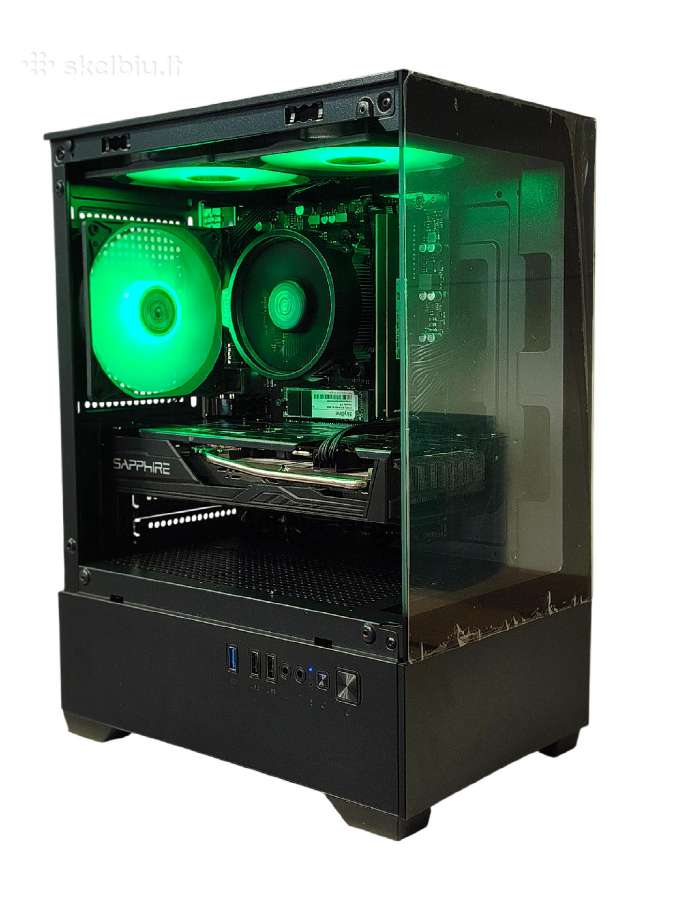 Ryzen 5 5500 Rx 5700xt 8gb Nvme 512 GB +500gb HDD - nuotraukos Nr. 6