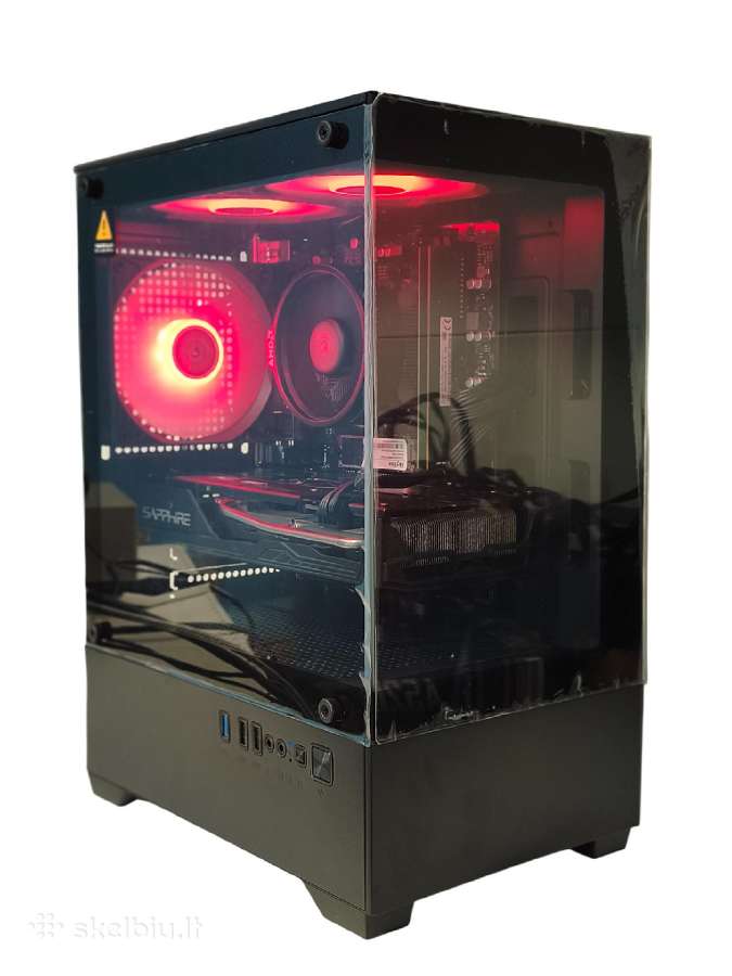 Ryzen 5 5500 Rx 5700xt 8gb Nvme 512 GB +500gb HDD - nuotraukos Nr. 9