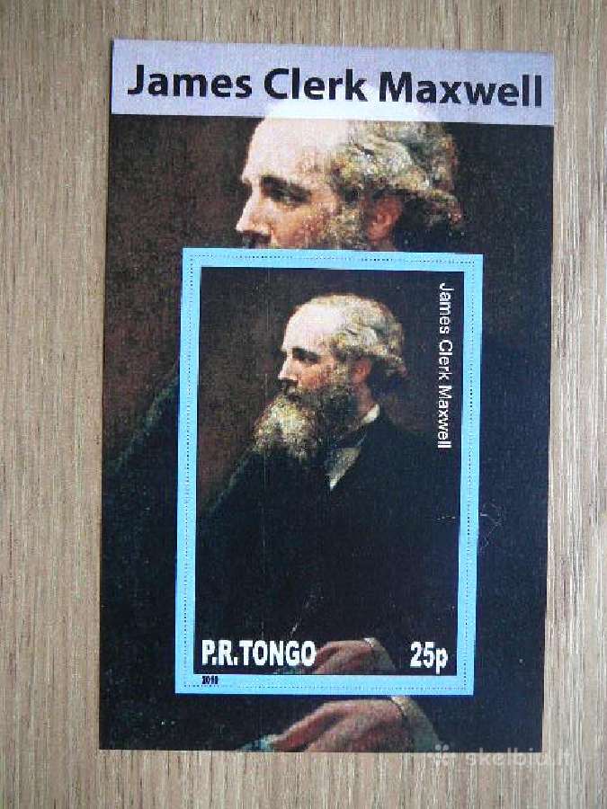 D. K. Maksvelas Mokslininkai Tonga 2010 Mnh tn91