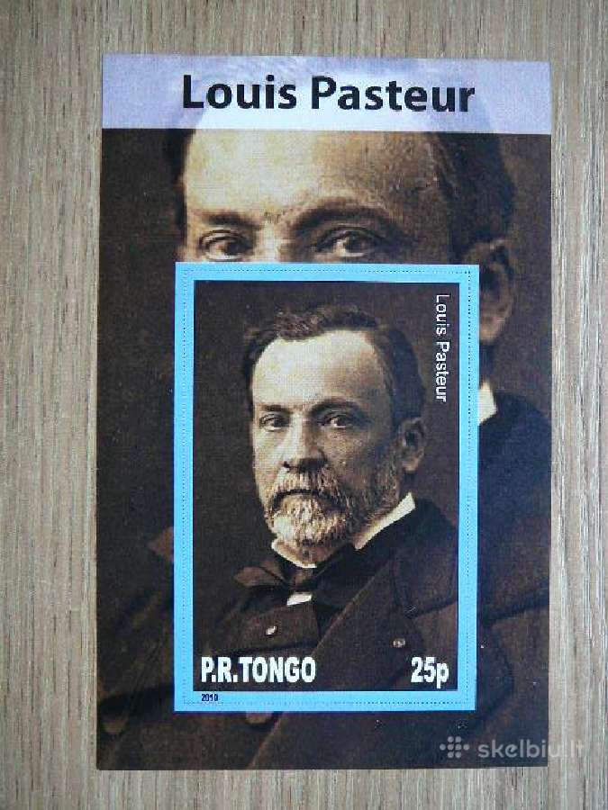 L. Pasteras Mokslininkai Tonga 2010 Mnh tn93