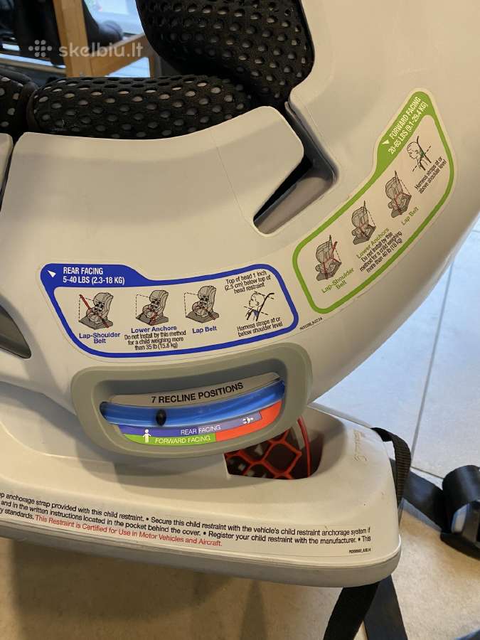 Beveik nauja Britax Boulevard kėdutė iki 124 cm - nuotraukos Nr. 7