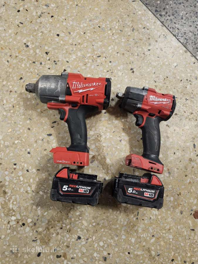 Milwaukee veržliasukis M18 Onefhiwf34 irfmtiw2f1