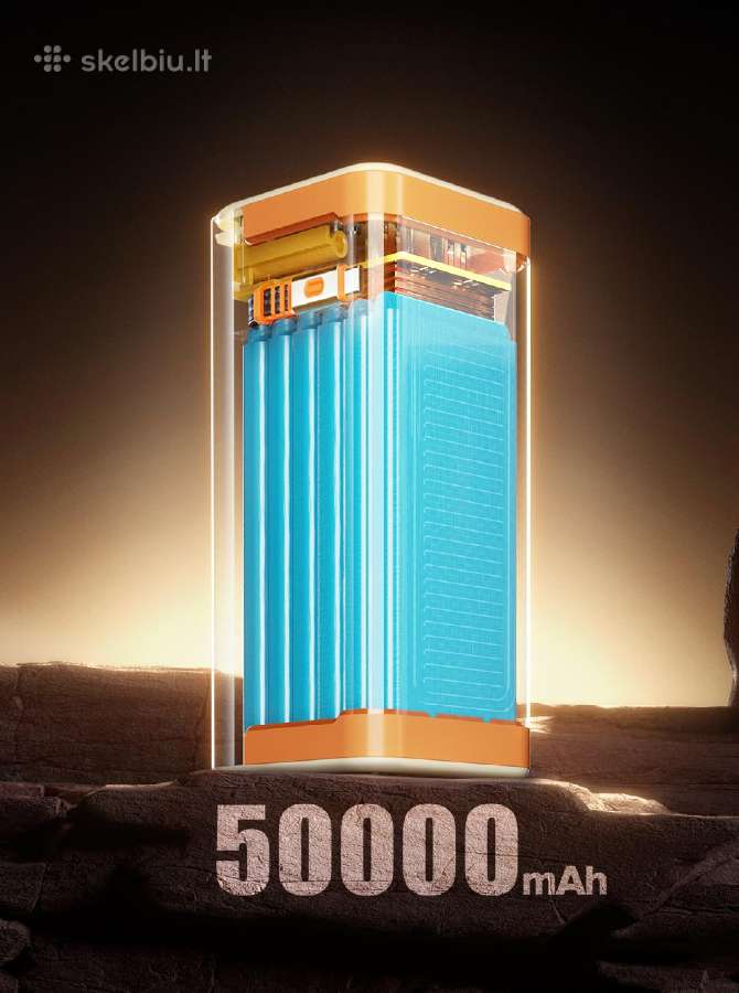 Powerbank Qoovi 50000mah Pd100w - nuotraukos Nr. 6