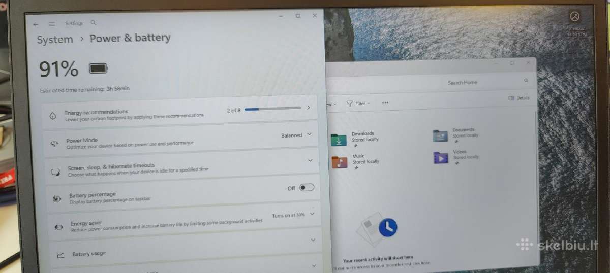 Lenovo T15 gen1 cpu I5 8 GB 256 SSD - nuotraukos Nr. 5