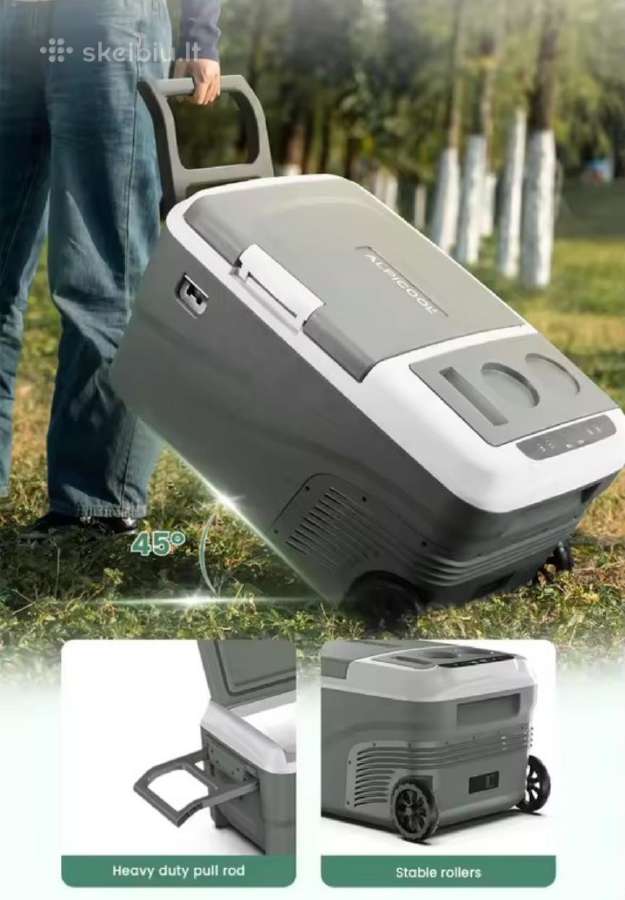 Alpicool 25l/40l nešiojamas dviejų zonų 12v/24v/22 - nuotraukos Nr. 10